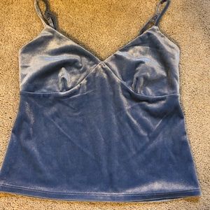 Velvet wild fable crop top
